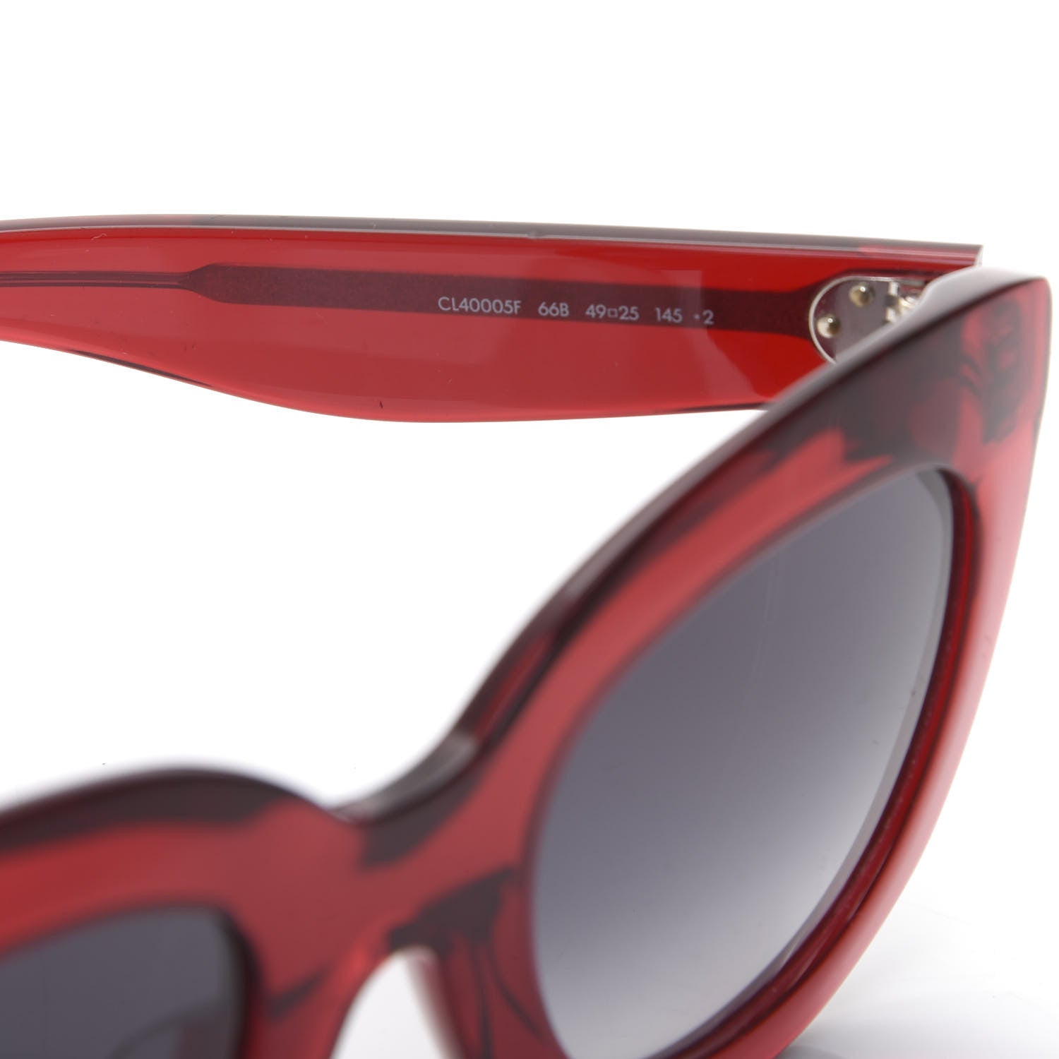 Celine Acetate Butterfly Sunglasses Pink 5 of 6