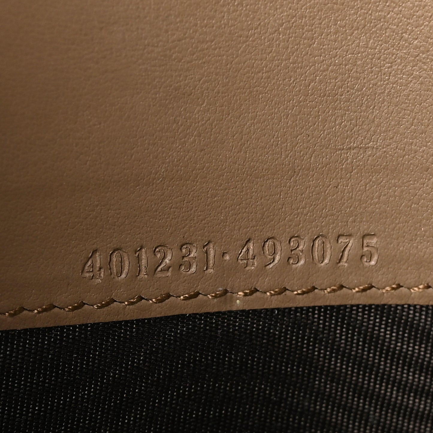GG Supreme Monogram Mini Dionysus Chain Wallet Beige Taupe