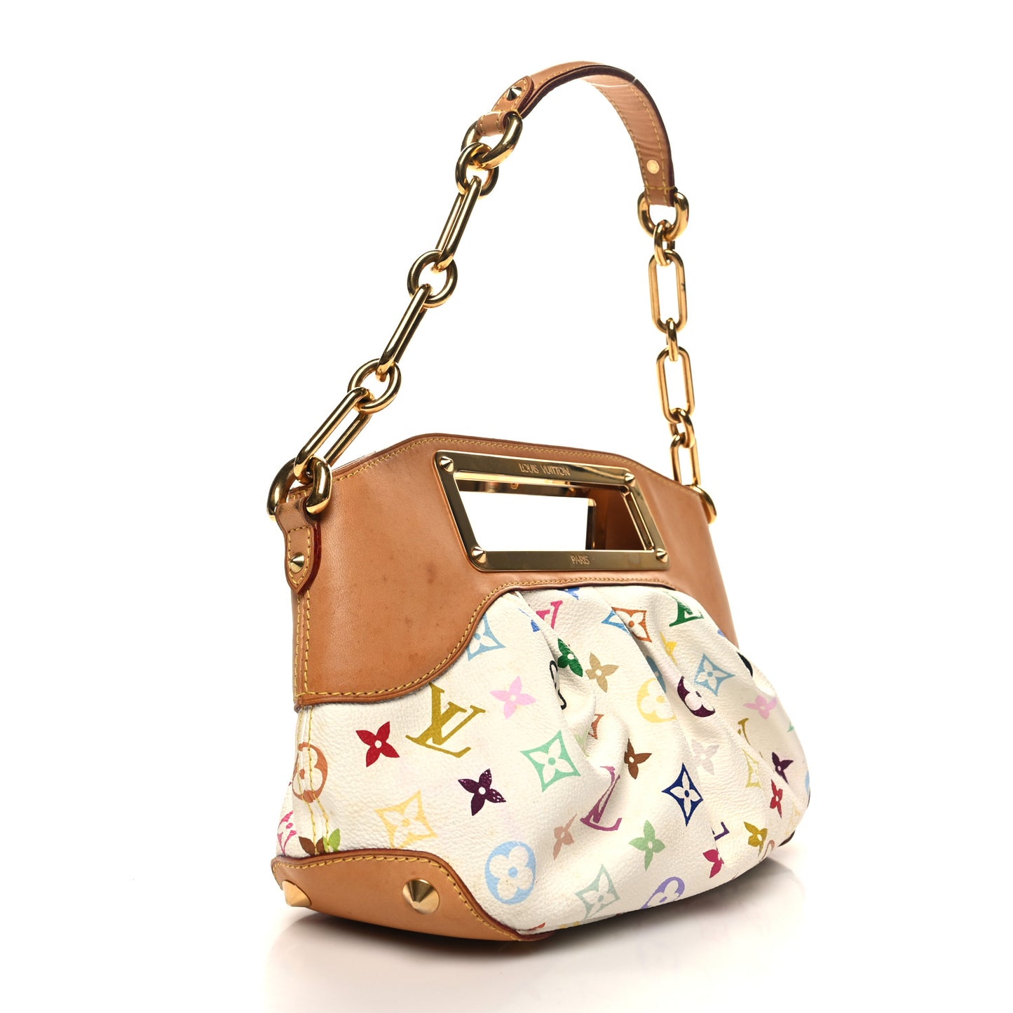 Monogram Multicolor Judy PM White