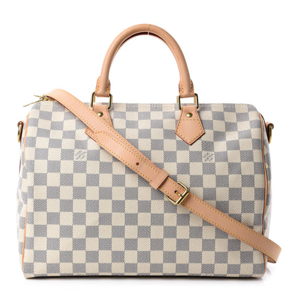 Louis Vuitton Damier Azur Speedy Bandouliere 30 1 of 11