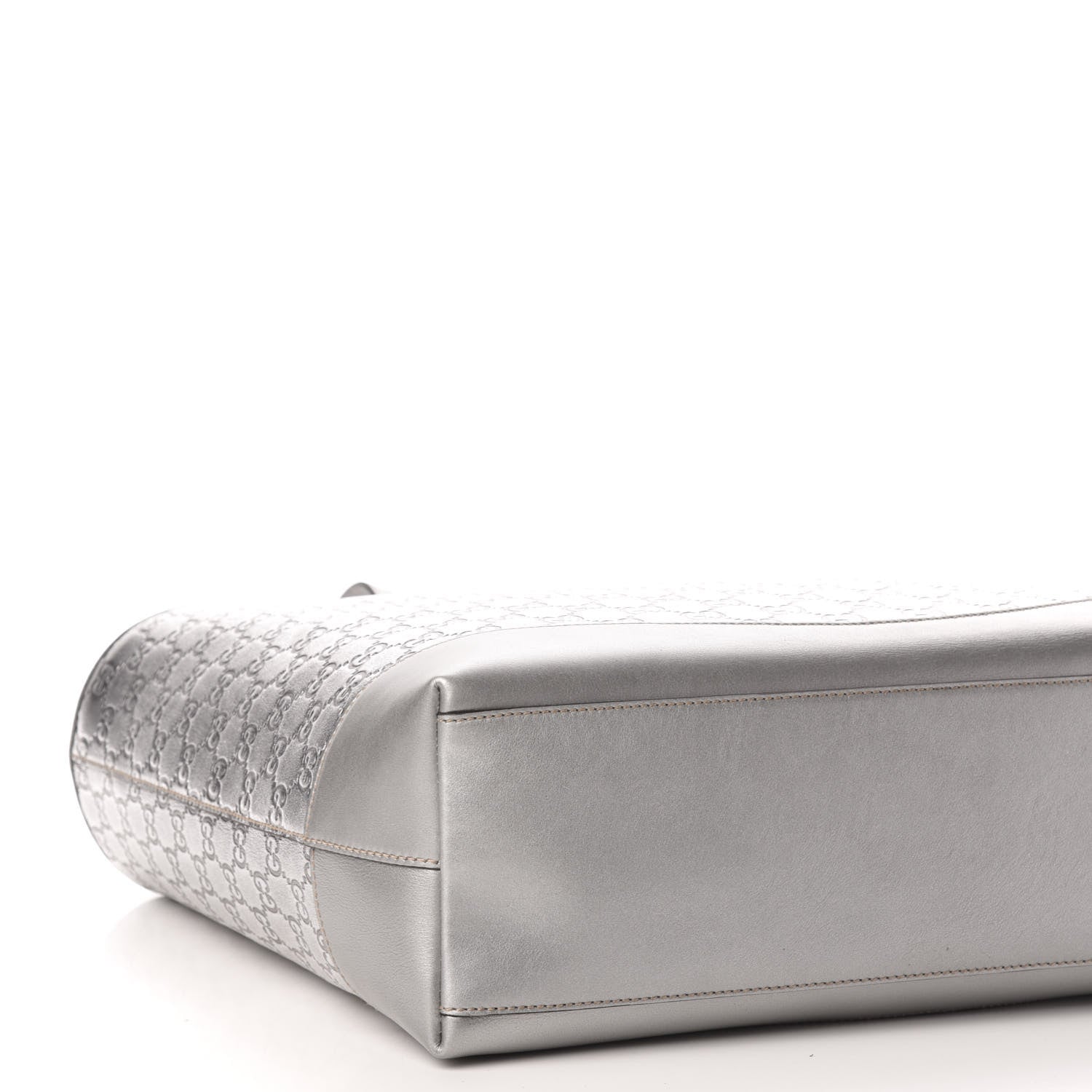 Gucci Guccissima Large Tote Silver 9 of 11