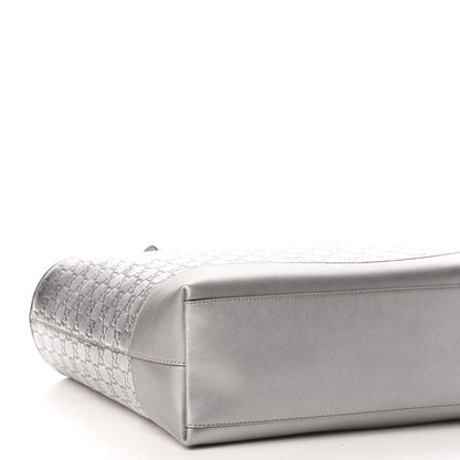 Gucci Guccissima Large Tote Silver 9 of 11