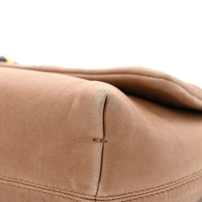 Lanvin Lambskin Quilted Medium Happy Shoulder Bag Mastic 14 of 16