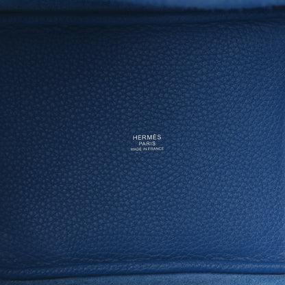 Hermes Taurillon Clemence Picotin Lock 18 PM Mykonos 5 of 10