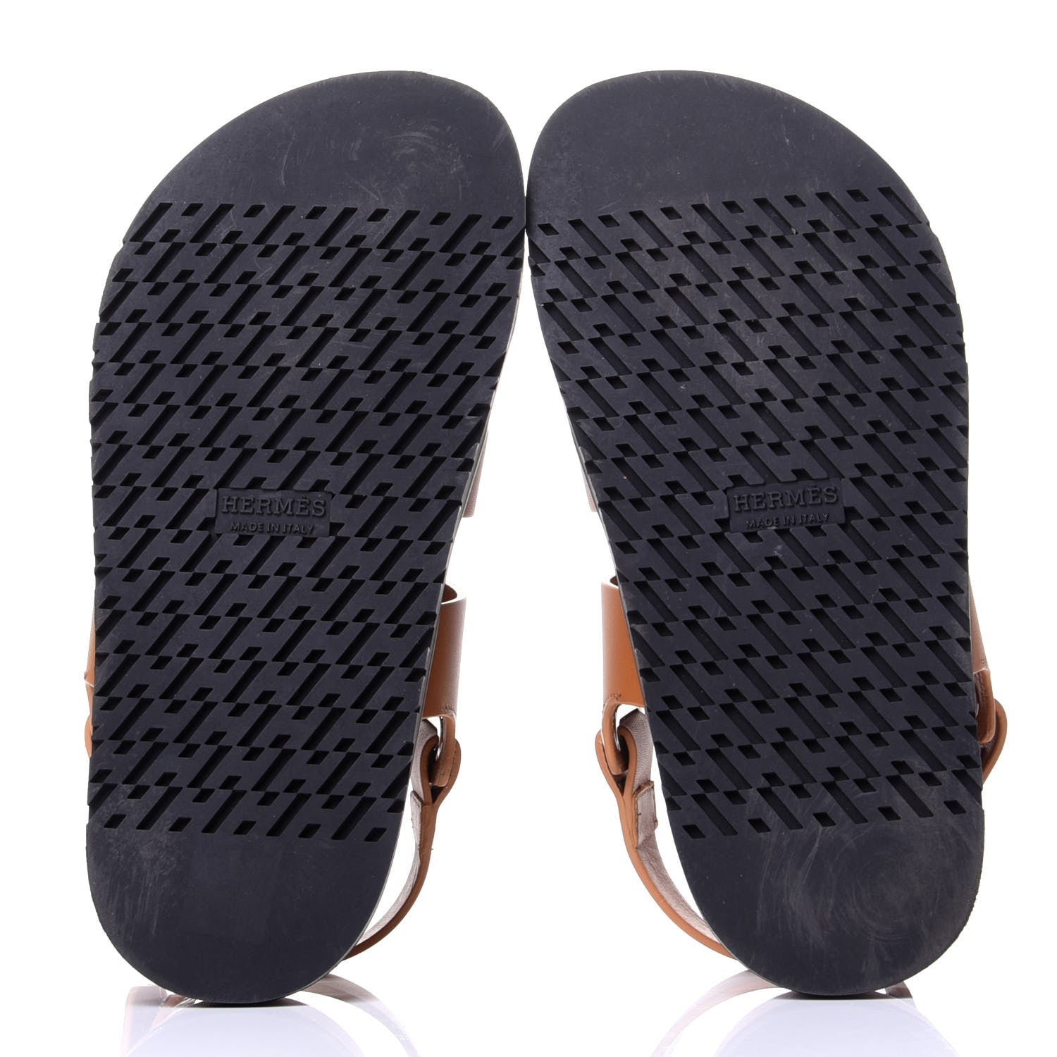 Hermes Calfskin Womens Takara Sandals 35 Gold 7 of 10