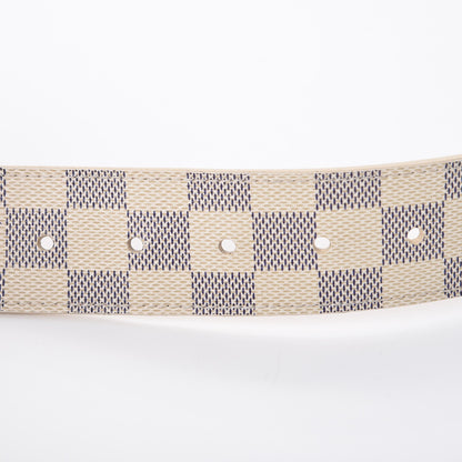 Louis Vuitton Damier Azur Pochette Solo Belt 85 34 7 of 12