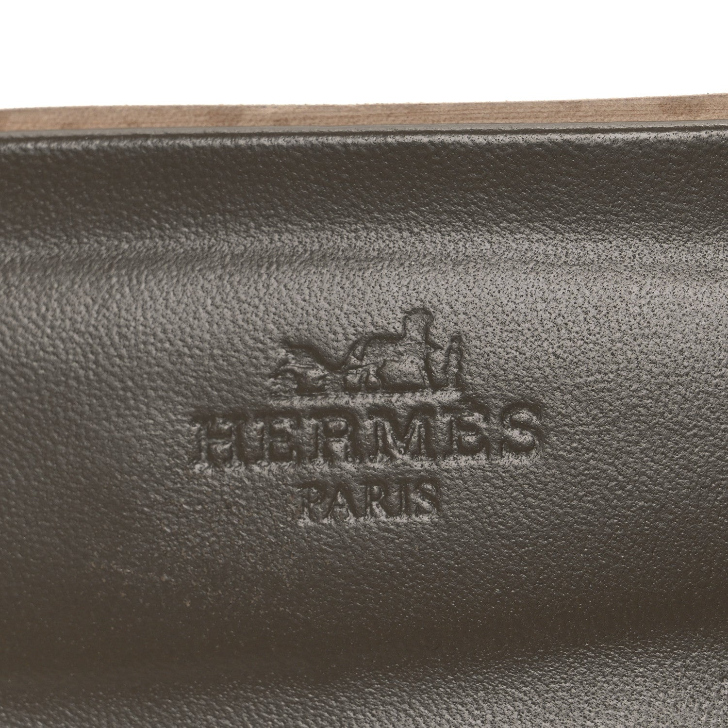 Hermes Epsom Oran Sandals 39 Etoupe 9 of 11