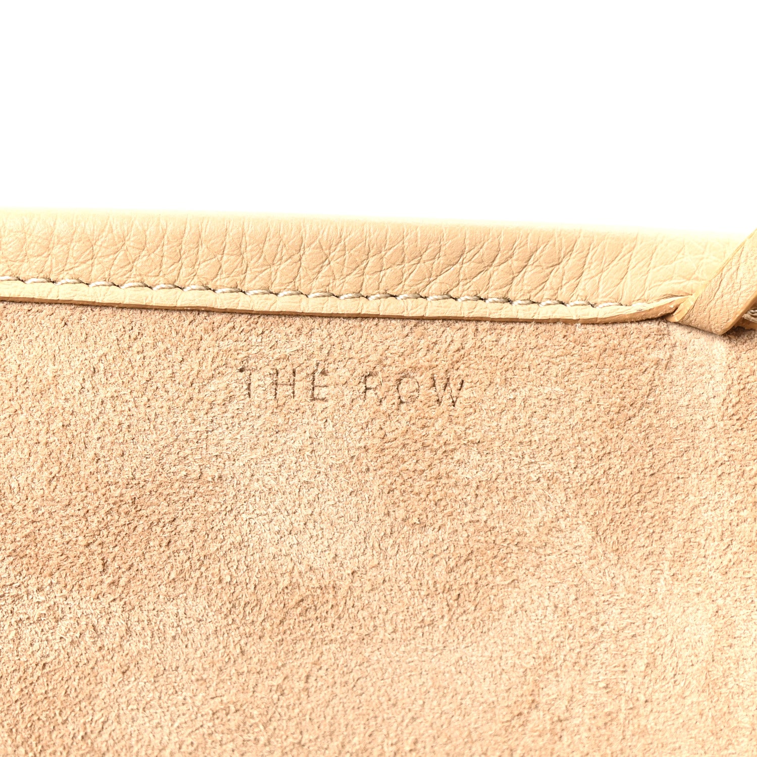 The Row Grained Calfskin Park Tote Three Sabbia 7 of 11
