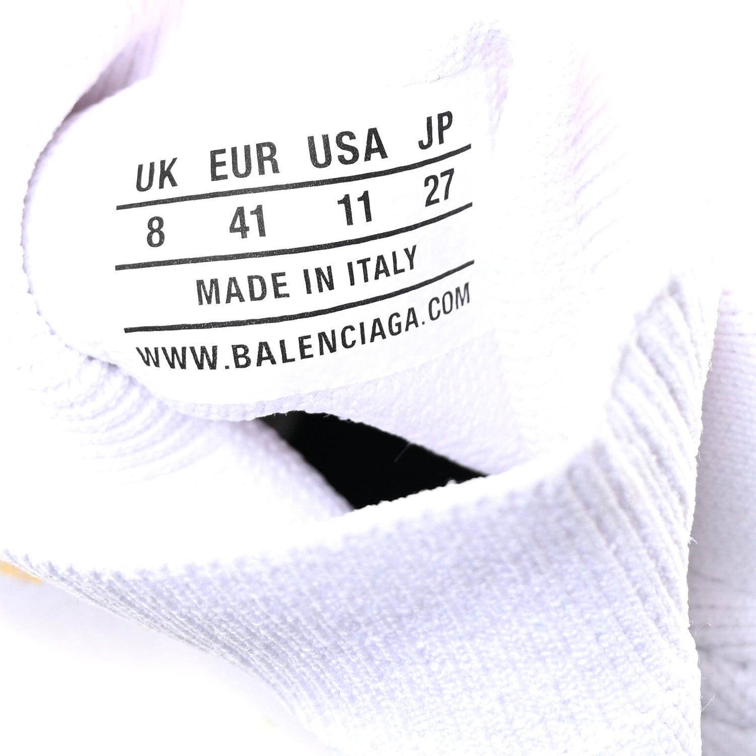 Balenciaga Technical 3D Recycled Knit Allover Logo Womens Speed 2.0 Sneakers 41 White Multicolor 9 of 10