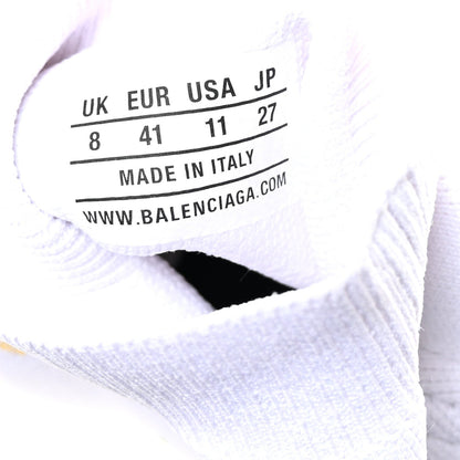 Balenciaga Technical 3D Recycled Knit Allover Logo Womens Speed 2.0 Sneakers 41 White Multicolor 9 of 10