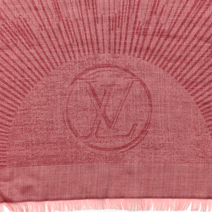 Louis Vuitton Cashmere Monogram Scarf Pink 2 of 3