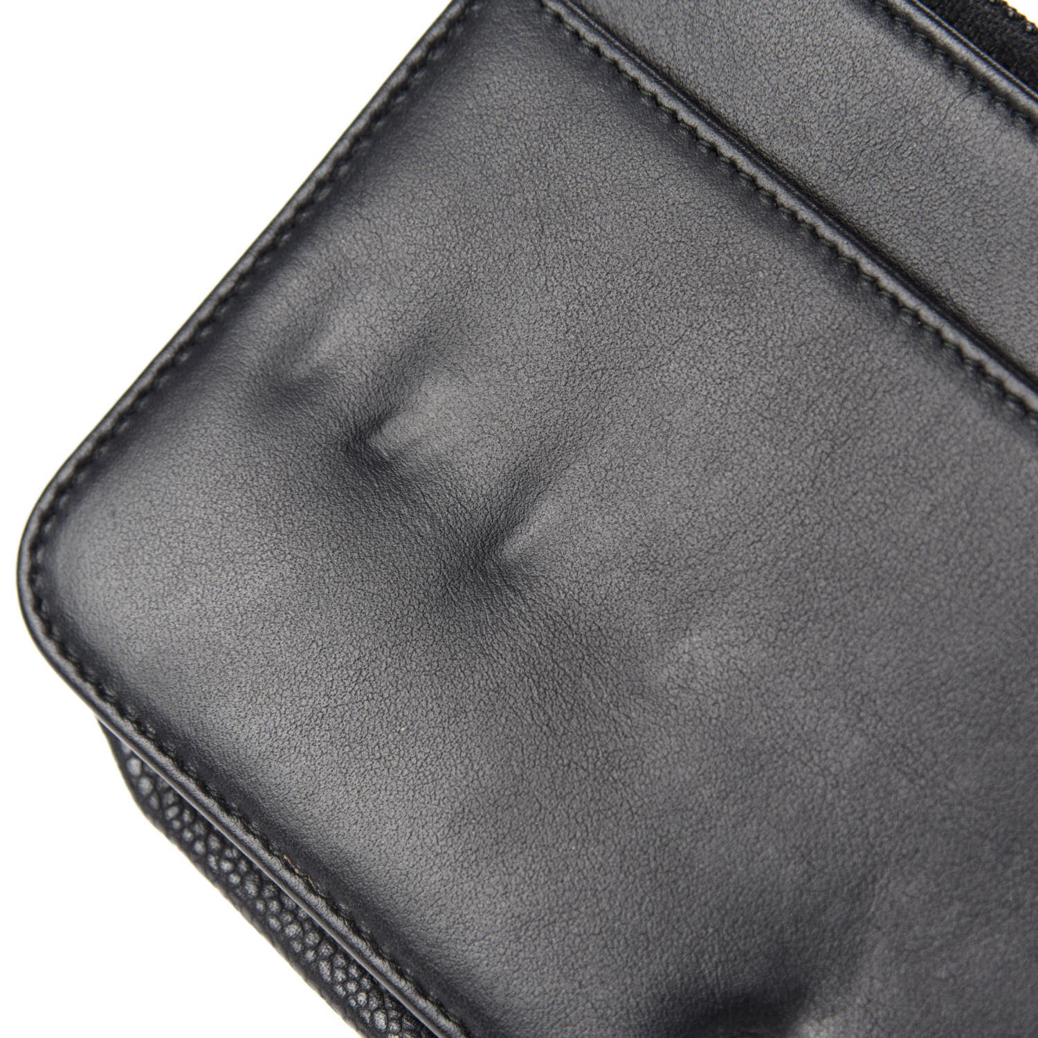 Chanel Caviar Quilted Diamond CC Wallet On Chain WOC Black 8 of 13