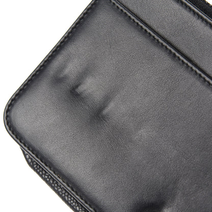 Chanel Caviar Quilted Diamond CC Wallet On Chain WOC Black 8 of 13