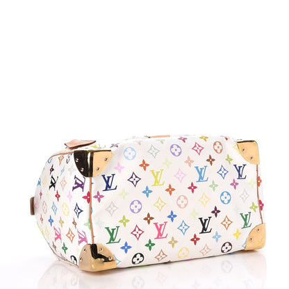 Louis Vuitton Monogram Multicolor Speedy 30 White 4 of 11