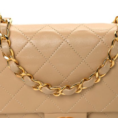 Chanel Lambskin Quilted Mini Square Flap Beige 9 of 12