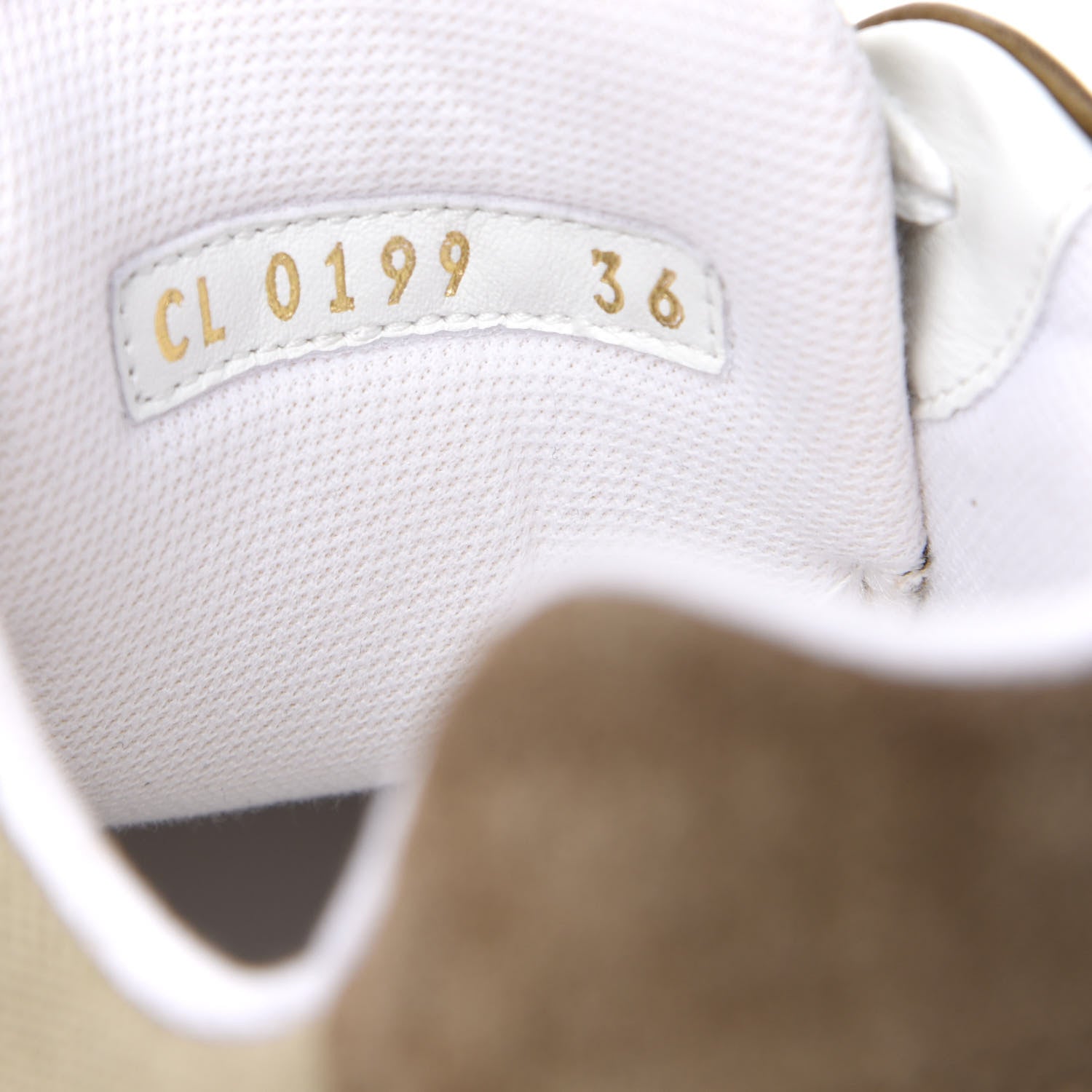 Louis Vuitton Calfskin Suede Run Away Sneakers 36 Kaki 9 of 10