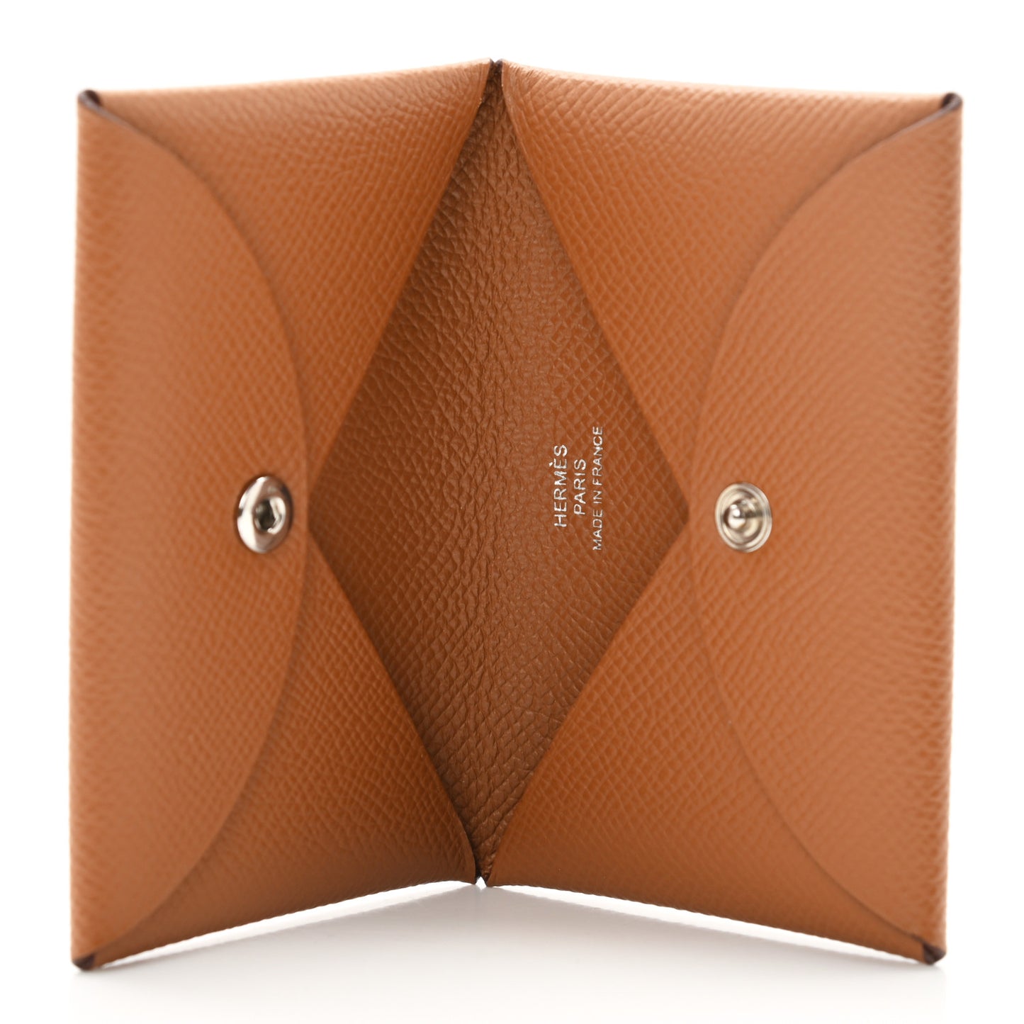 Epsom Calvi Card Case Gold