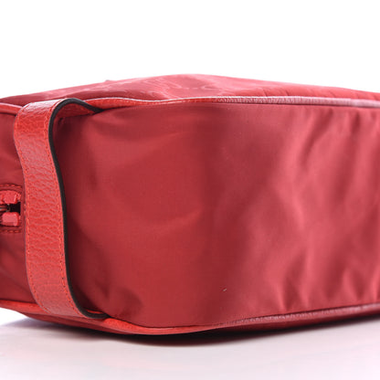 Gucci Nylon Monogram Dolmias Pouch Vibrant Red 8 of 9