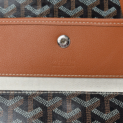 Goyard Goyardine Saint Louis PM Black Gold 9 of 9