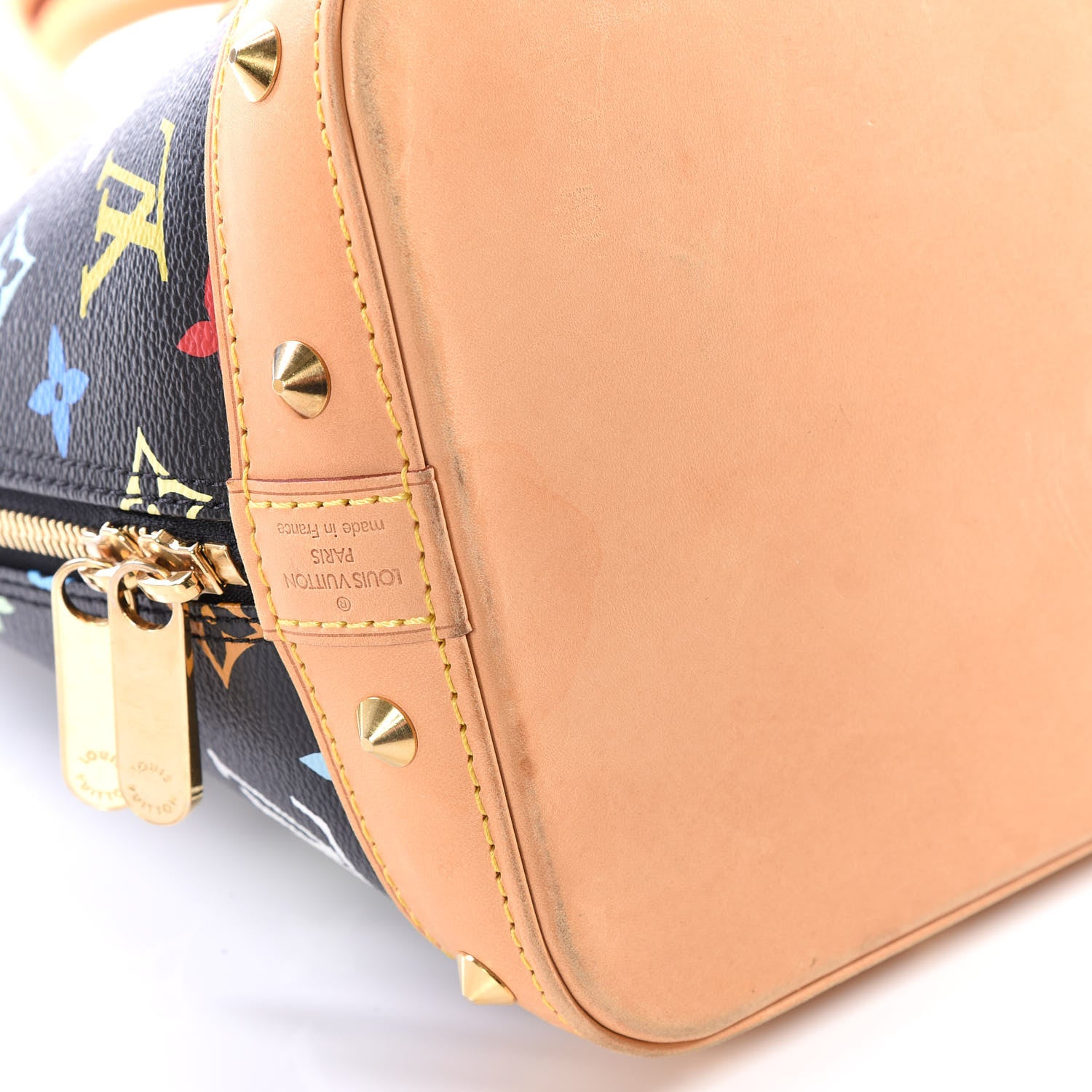 Louis Vuitton Monogram Multicolor Alma Black 11 of 11