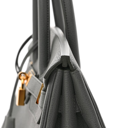 Hermes Togo BIRKIN 35 Vert Amande 12 of 14