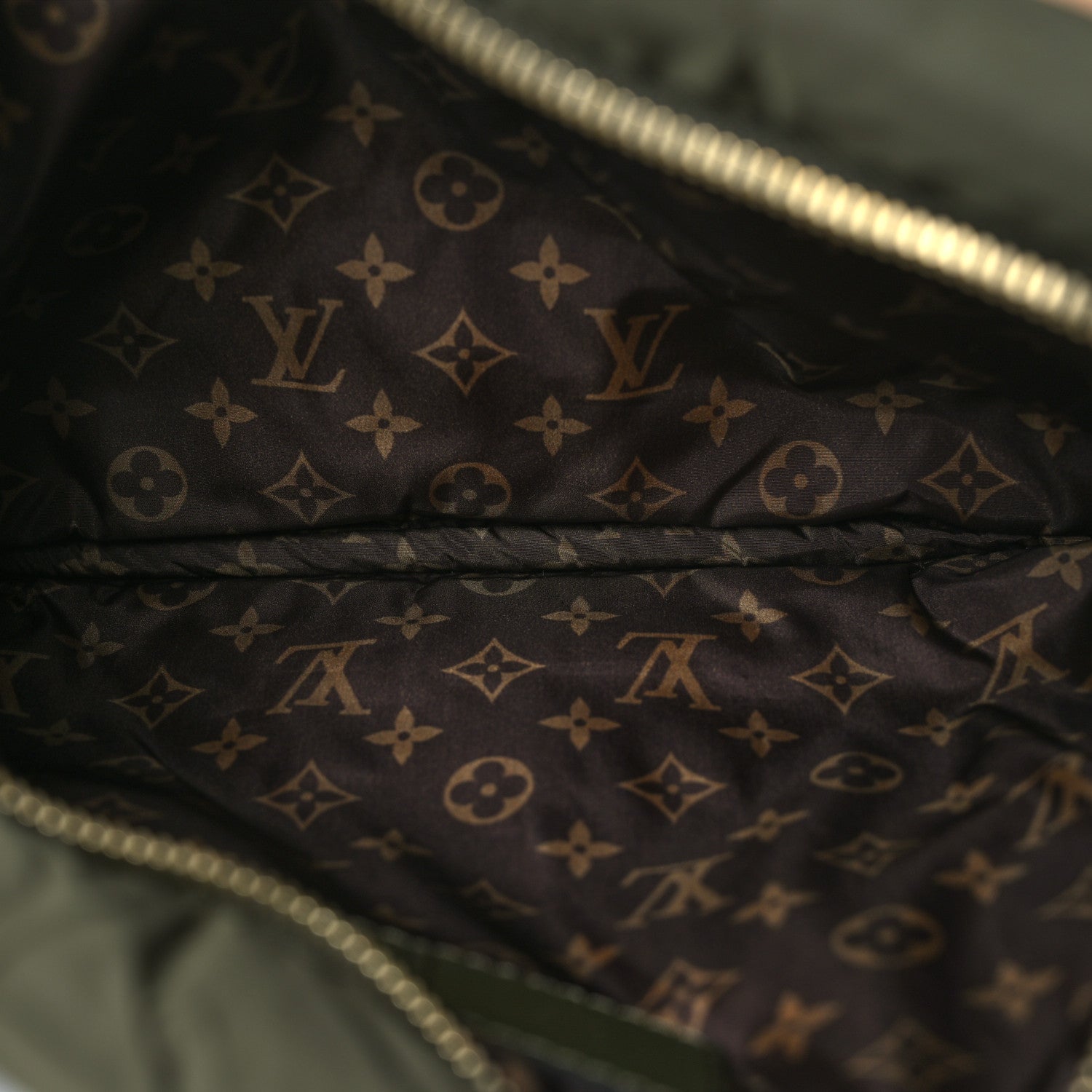 Louis Vuitton Econyl Monogram Pillow Maxi Multi Pochette Accessories Kaki Beige 6 of 11