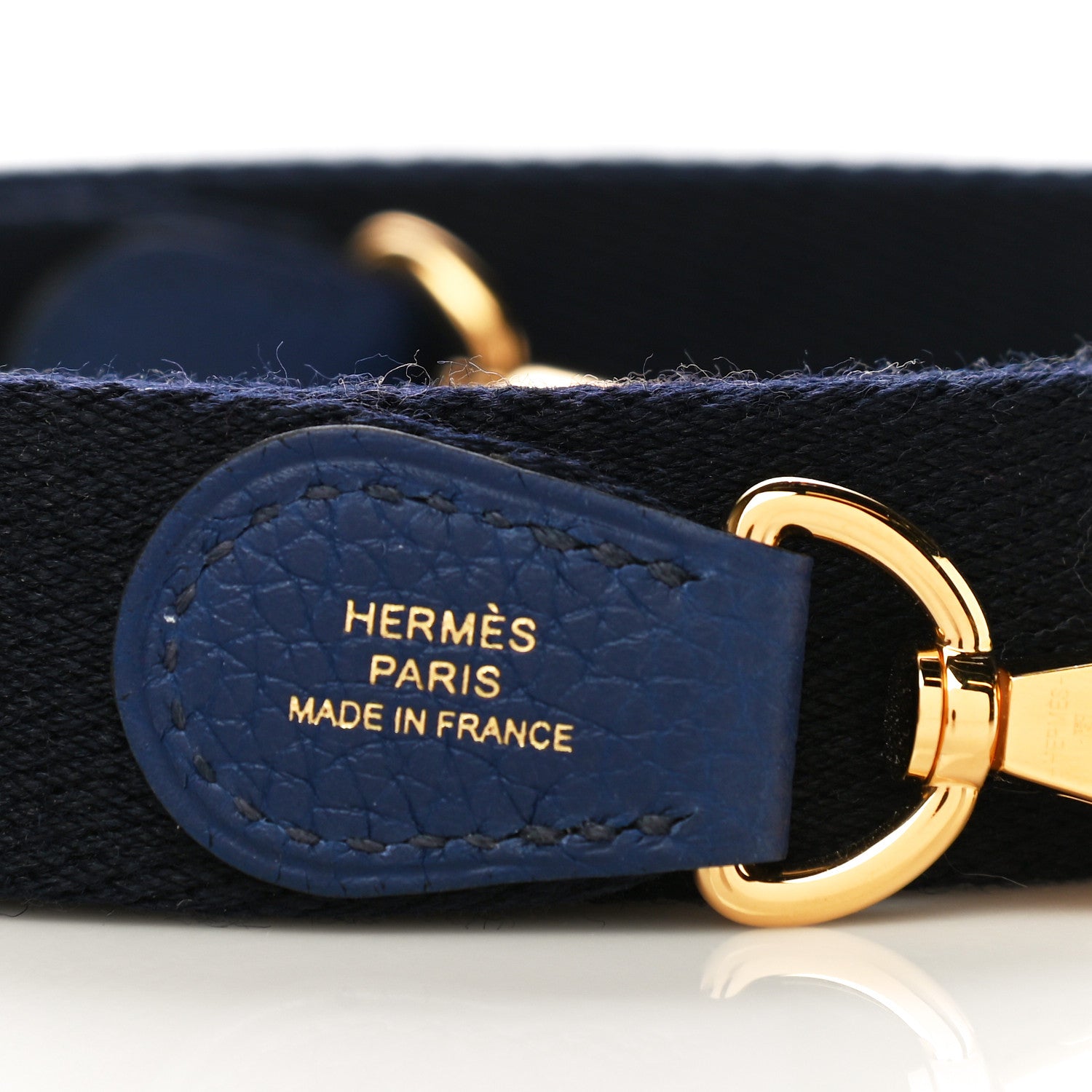 Hermes Taurillon Clemence Amazone Evelyne TPM Blue Saphir Blue Indigo 11 of 12