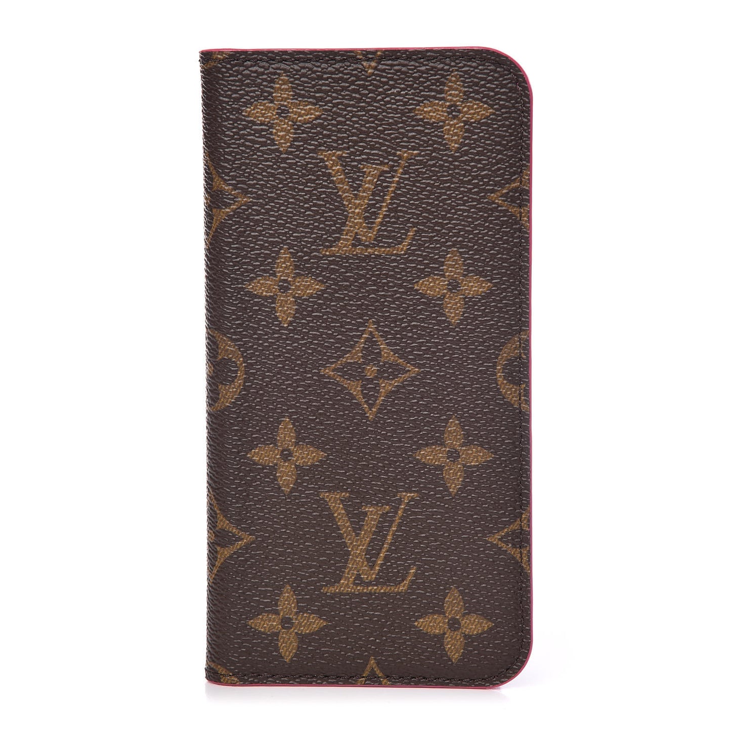 Monogram iPhone X Folio Case Rose Pop