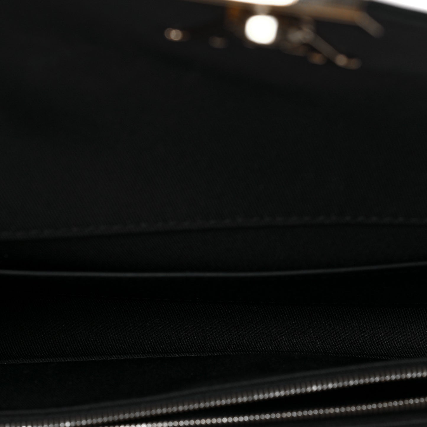 Patent Louise EW Clutch Black