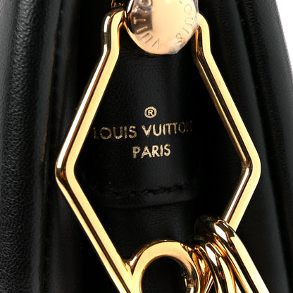 Louis Vuitton Lambskin Embossed Monogram Coussin PM Black 10 of 13