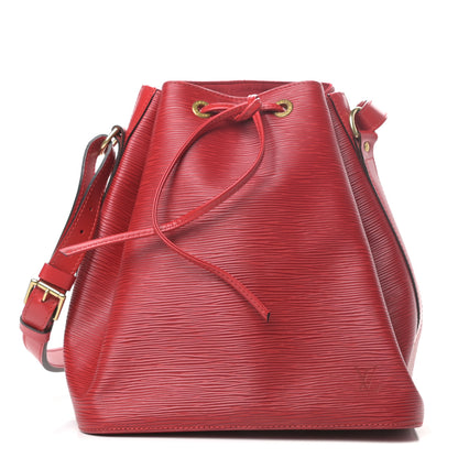 Louis Vuitton Epi Petit Noe Castillan Red 1 of 8