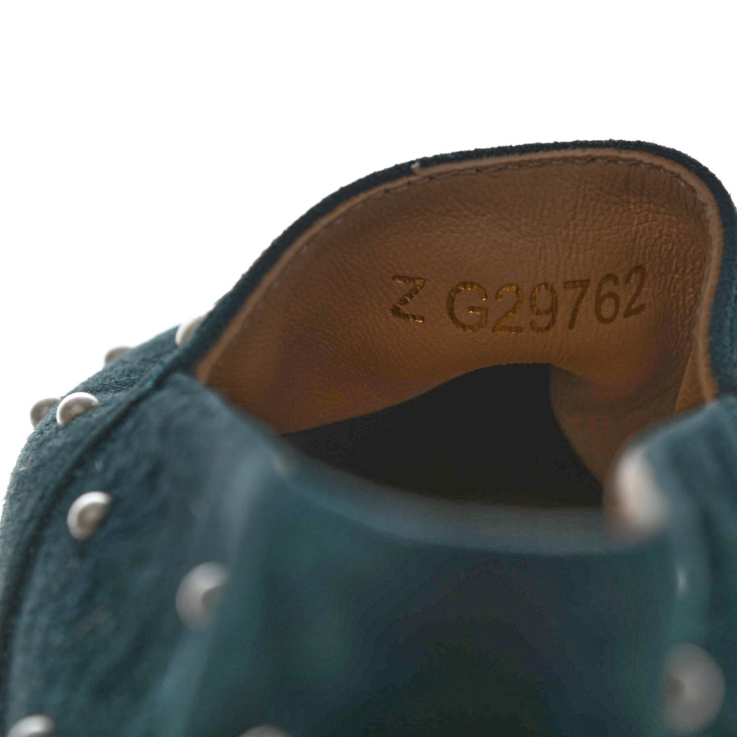 Suede Pearl CC Espadrilles 36 Teal