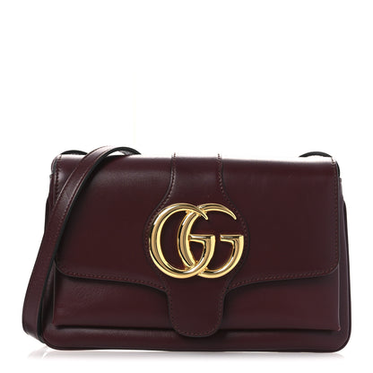 Gucci Vitello Palmellato Lux Small Arli Flap Shoulder Bag Vintage Bordeaux 1 of 13