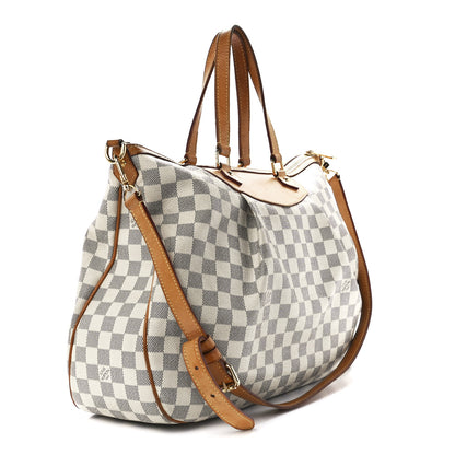 Louis Vuitton Damier Azur Siracusa GM 3 of 12