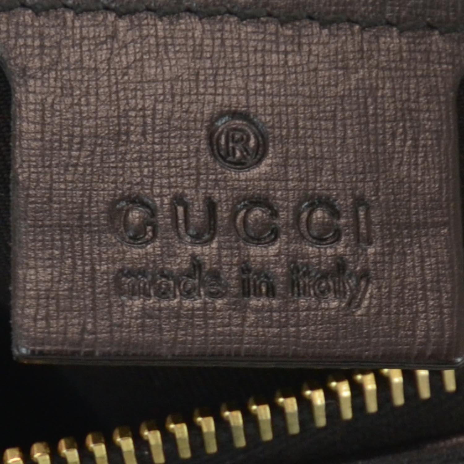 Gucci Monogram Medium Joy Boston Black Trim 7 of 9