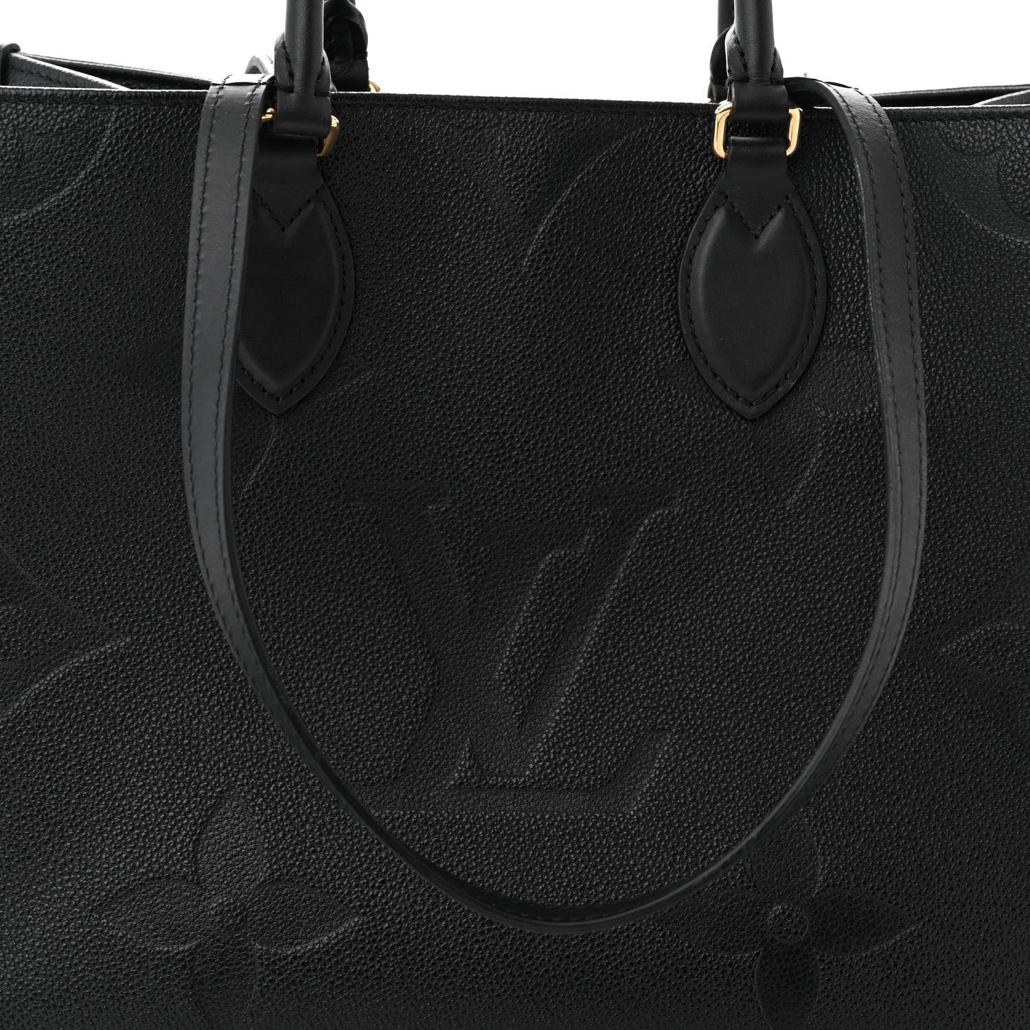 Louis Vuitton Empreinte Monogram Giant OnTheGo MM Black 7 of 9
