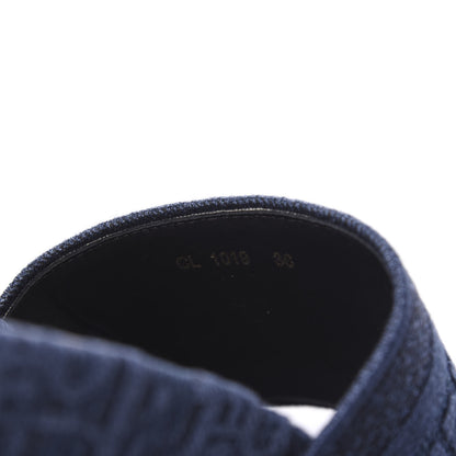 Christian Dior Oblique Denim D-Way Platform Sandal 36 Denim 7 of 9