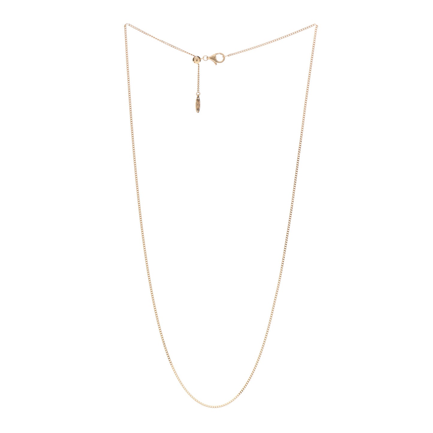 18K Yellow Gold Chain Necklace