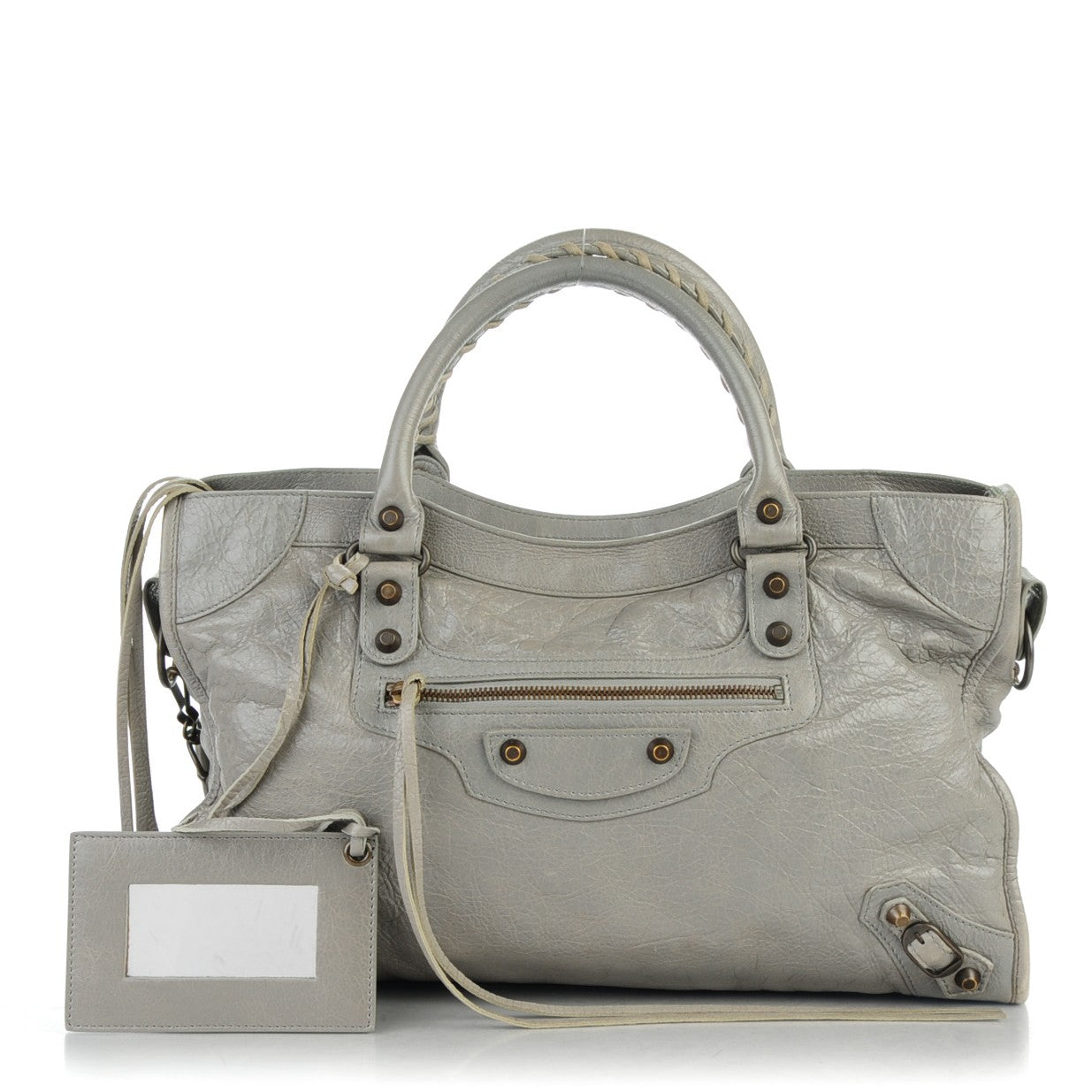 Balenciaga Agneau Classic Hardware City Gris Pyrite 1 of 16