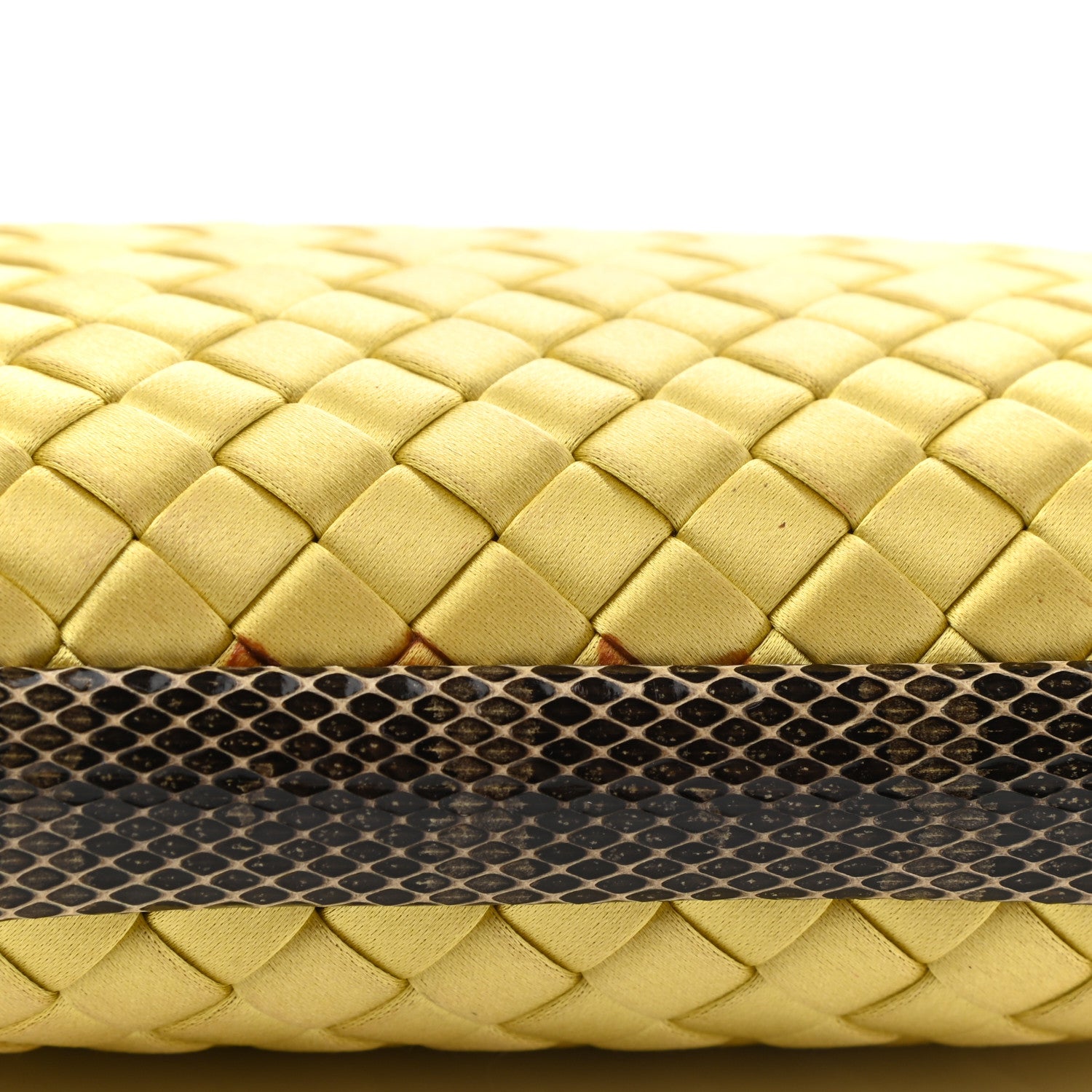 Bottega Veneta Satin Intreccio Impero Ayers Knot Clutch Duchesse 7 of 8