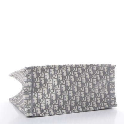 Christian Dior Oblique Medium Book Tote Grey 3 of 10