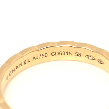 Chanel 18K Yellow Gold Mini Coco Crush Ring 58 8.25 4 of 4