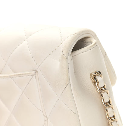 Chanel Lambskin Quilted Mini My Precious Flap White 11 of 17