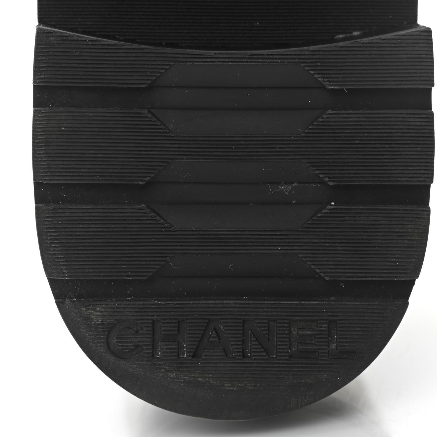 Chanel Shiny Goatskin Calfskin Quilted Lace Up Combat Boots 38.5 White Black 6 of 8