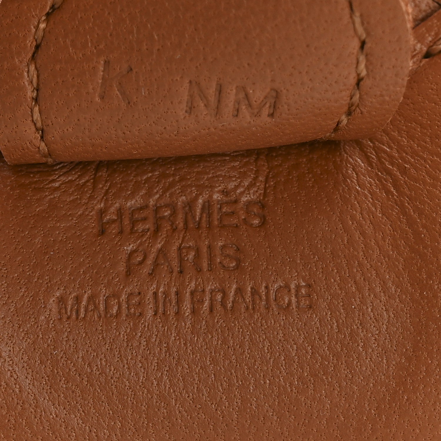 Hermes Milo Lambskin Grigri Rodeo Horse Bag Charm PM Gold 3 of 4