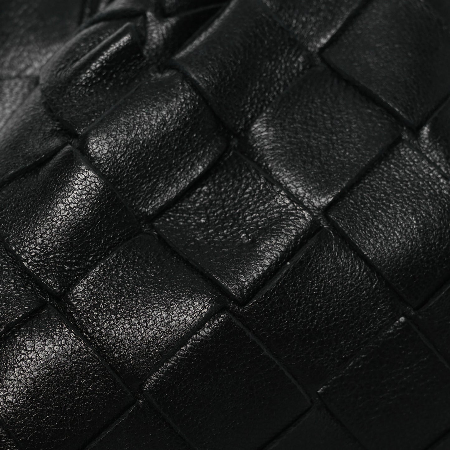 Nappa Intrecciato The Mini Pouch Black