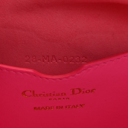 Christian Dior Lambskin Cannage Small Dior Vibe Hobo Bag Pink 7 of 10