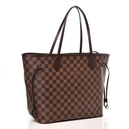 Louis Vuitton Damier Ebene Neo Neverfull MM Rose Ballerine 5 of 11