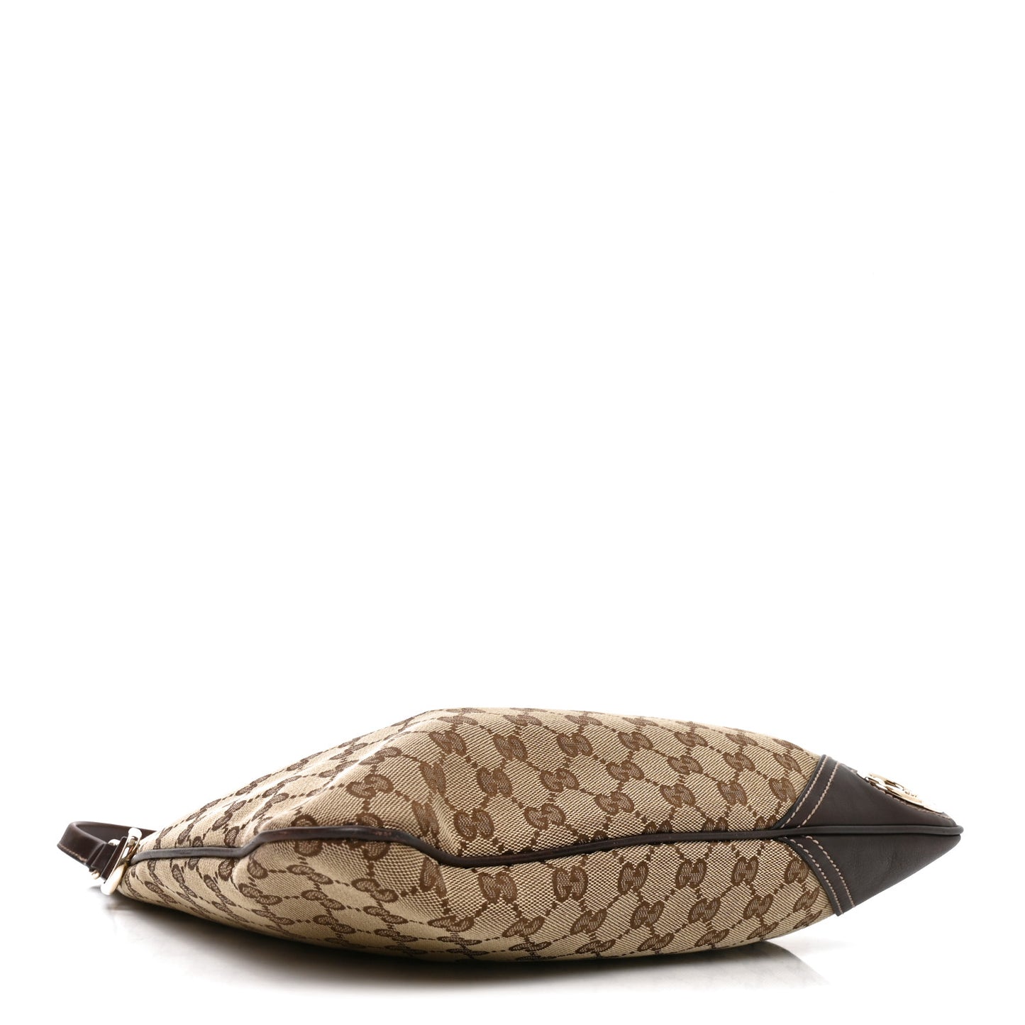 Monogram Medium New Britt Hobo Dark Brown