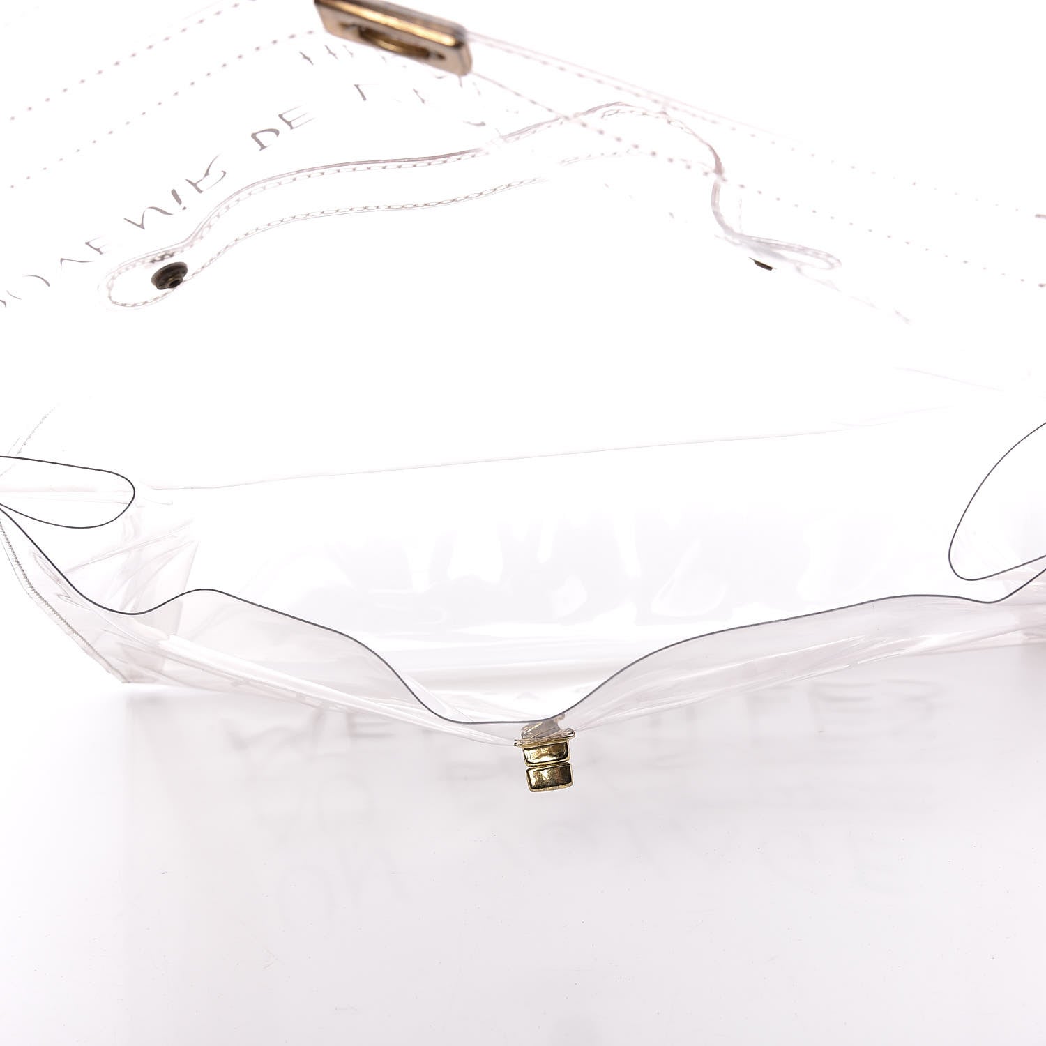 Hermes Vinyl Souvenir De L'Exposition Kelly Transparent 5 of 12